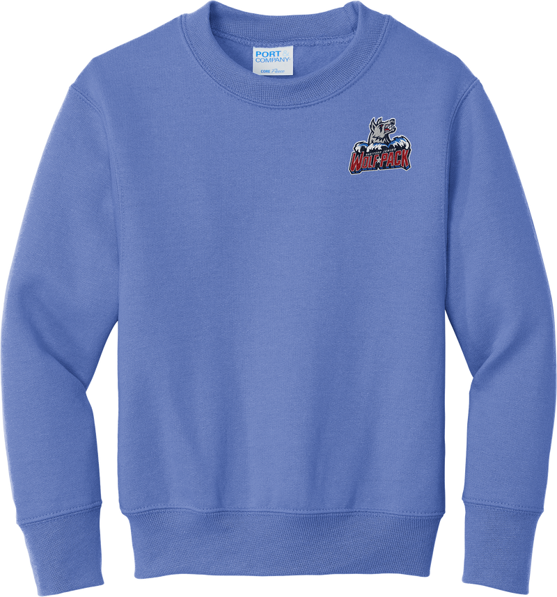 Hartford Jr. Wolfpack Youth Core Fleece Crewneck Sweatshirt