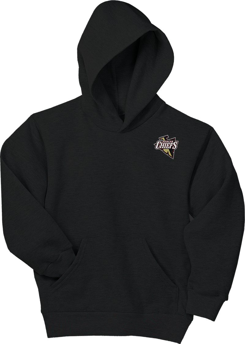 Mercer Chiefs Youth EcoSmart Pullover Hooded Sweatshirt