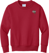 Mercer Chiefs Youth Core Fleece Crewneck Sweatshirt