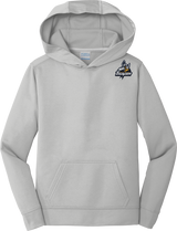 Mon Valley Thunder Youth Performance Fleece Pullover Hooded Sweatshirt