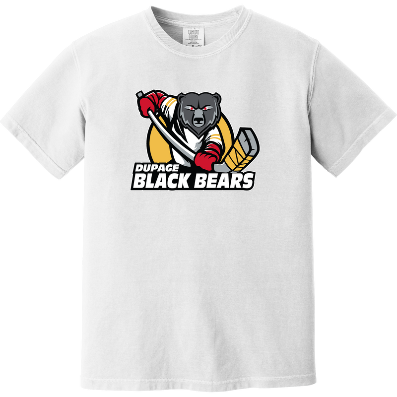 Dupage Black Bears Heavyweight Ring Spun Tee