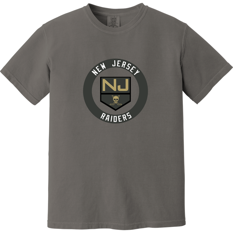 NJ Raiders Heavyweight Ring Spun Tee