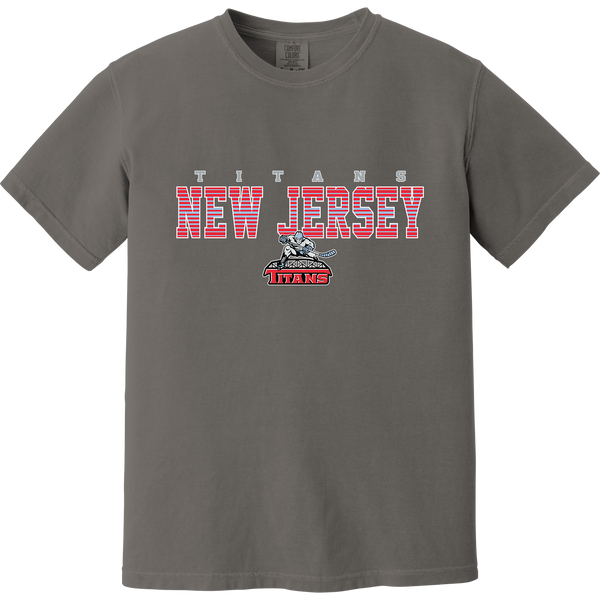 NJ Titans Heavyweight Ring Spun Tee