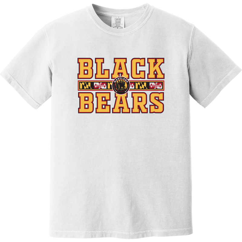 Maryland Black Bears Heavyweight Ring Spun Tee