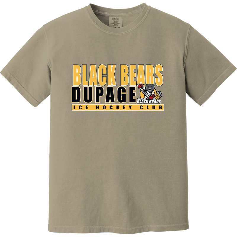 Dupage Black Bears Heavyweight Ring Spun Tee