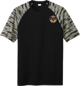 Dupage Black Bears Drift Camo Colorblock Tee