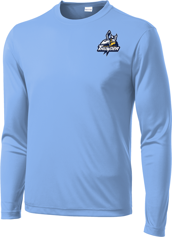 Mon Valley Thunder Long Sleeve PosiCharge Competitor Tee