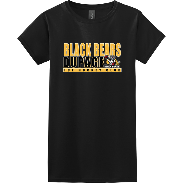 Dupage Black Bears Softstyle Ladies' T-Shirt