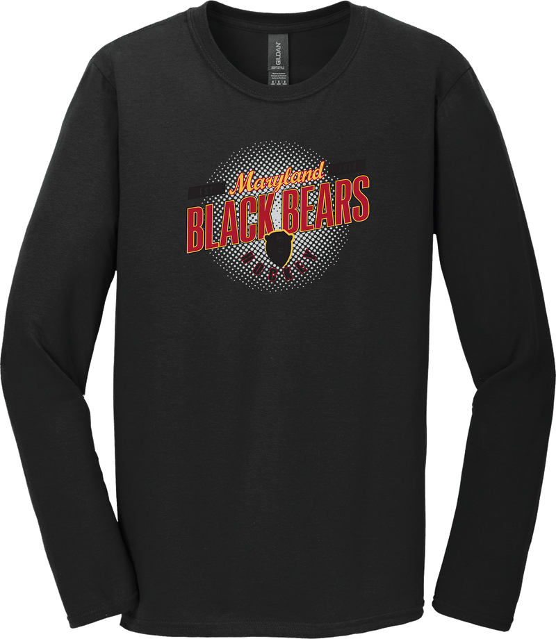 Maryland Black Bears Softstyle Long Sleeve T-Shirt