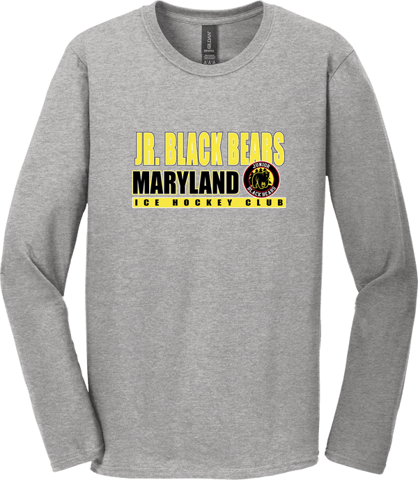 MD Jr. Black Bears Softstyle Long Sleeve T-Shirt