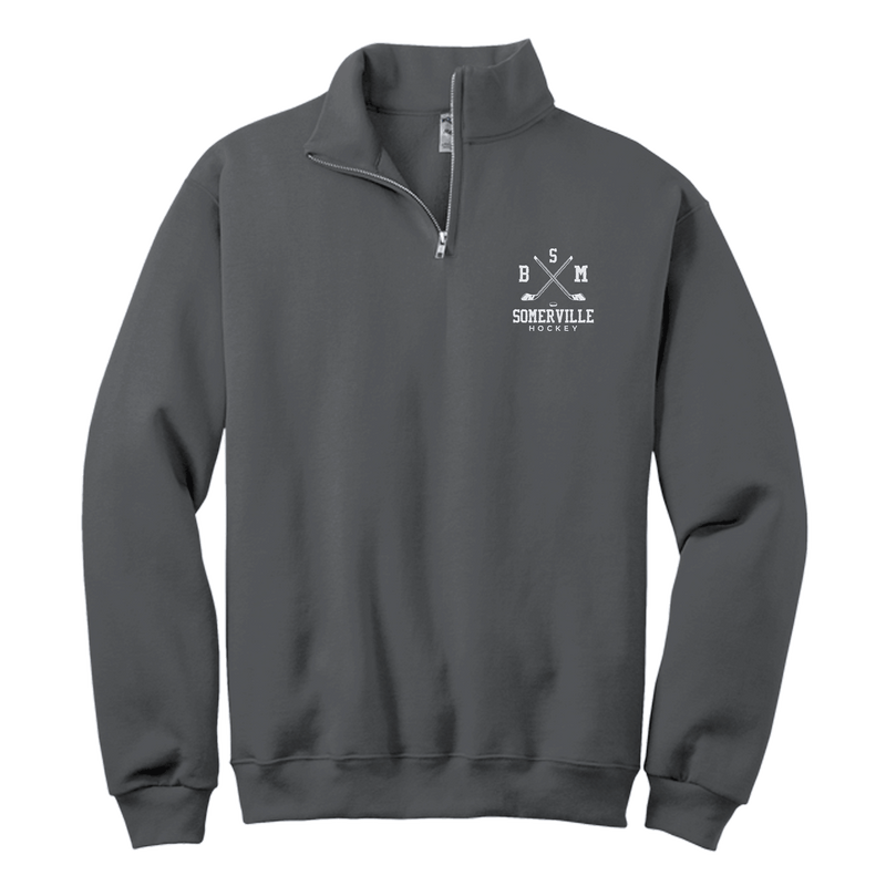 BSM Somerville NuBlend 1/4-Zip Cadet Collar Sweatshirt