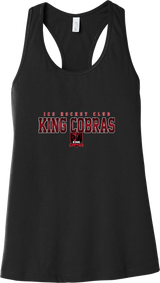 King Cobras Womens Jersey Racerback Tank