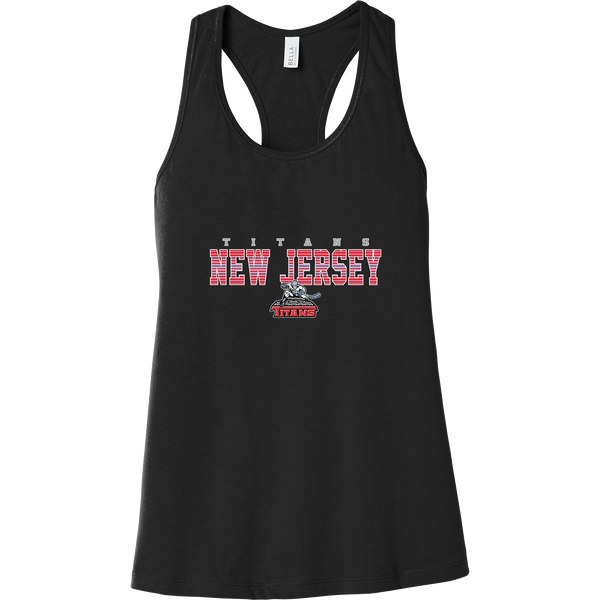 NJ Titans Womens Jersey Racerback Tank