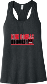 King Cobras Womens Jersey Racerback Tank