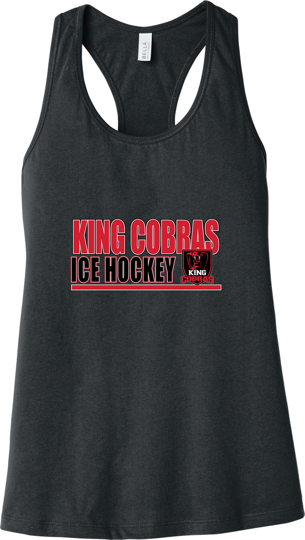 King Cobras Womens Jersey Racerback Tank