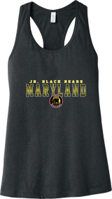 MD Jr. Black Bears Womens Jersey Racerback Tank