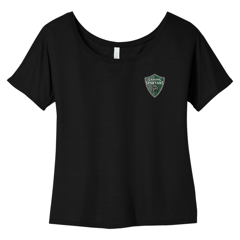 Lansing Spartans Womens Slouchy Tee