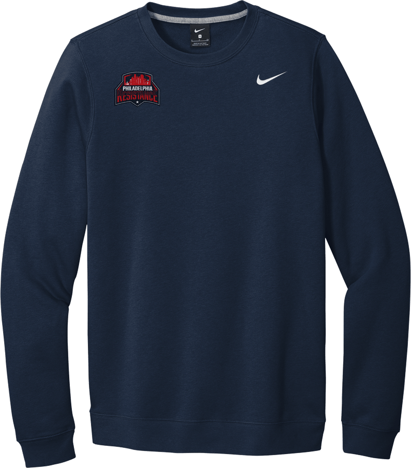 Philadelphia Resistance Nike Club Fleece Crew