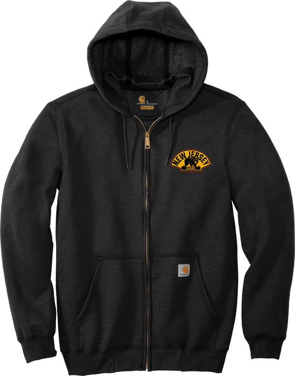 NJ Bears Carhartt Midweight Hooded Zip-Front Sweatshirt