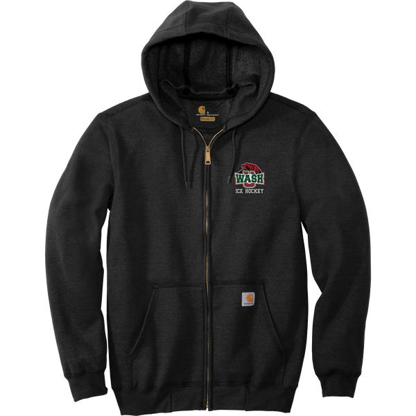 Wash U Carhartt Midweight Hooded Zip-Front Sweatshirt