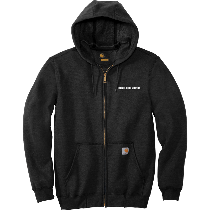 Garage Door Supply Carhartt Midweight Hooded Zip-Front Sweatshirt