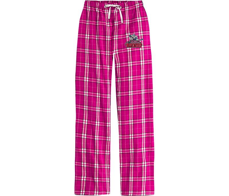 NJ Titans Women's Flannel Plaid Pant