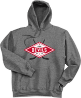 York Devils Ultimate Cotton - Pullover Hooded Sweatshirt