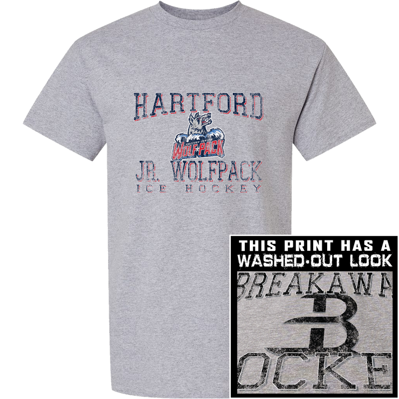 Hartford Jr. Wolfpack Youth Short Sleeve T-Shirt