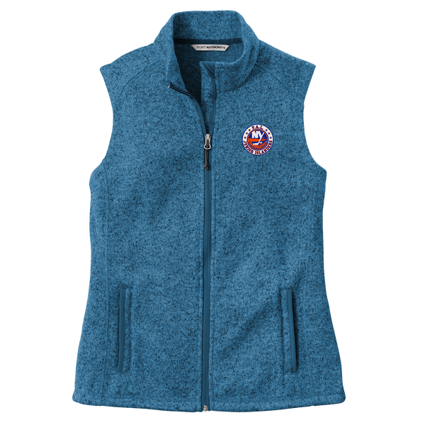 PAL Jr. Islanders Ladies Sweater Fleece Vest