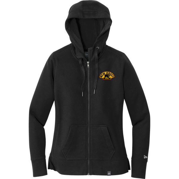 NJ Bears New Era Ladies French Terry Full-Zip Hoodie