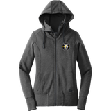 Upland Hockey New Era Ladies Tri-Blend Fleece Full-Zip Hoodie