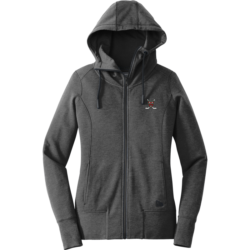 Navesink New Era Ladies Tri-Blend Fleece Full-Zip Hoodie