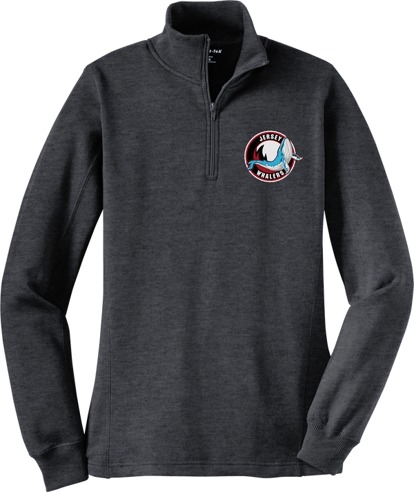 Jersey Shore Whalers Ladies 1/4-Zip Sweatshirt