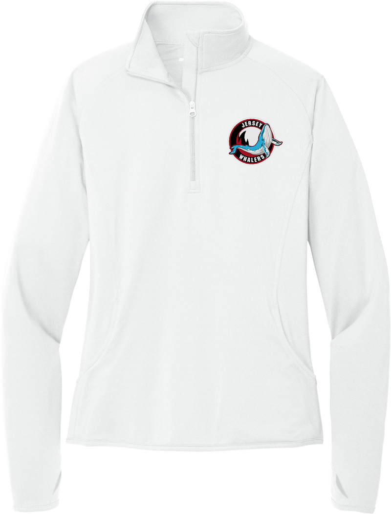 Jersey Shore Whalers Ladies Sport-Wick Stretch 1/4-Zip Pullover