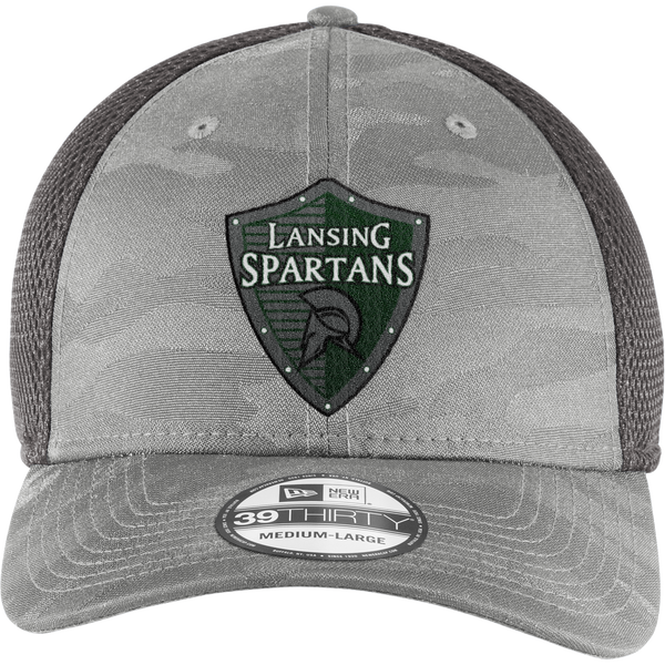 Lansing Spartans New Era Tonal Camo Stretch Tech Mesh Cap