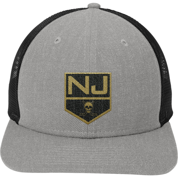 NJ Raiders New Era Snapback Low Profile Trucker Cap