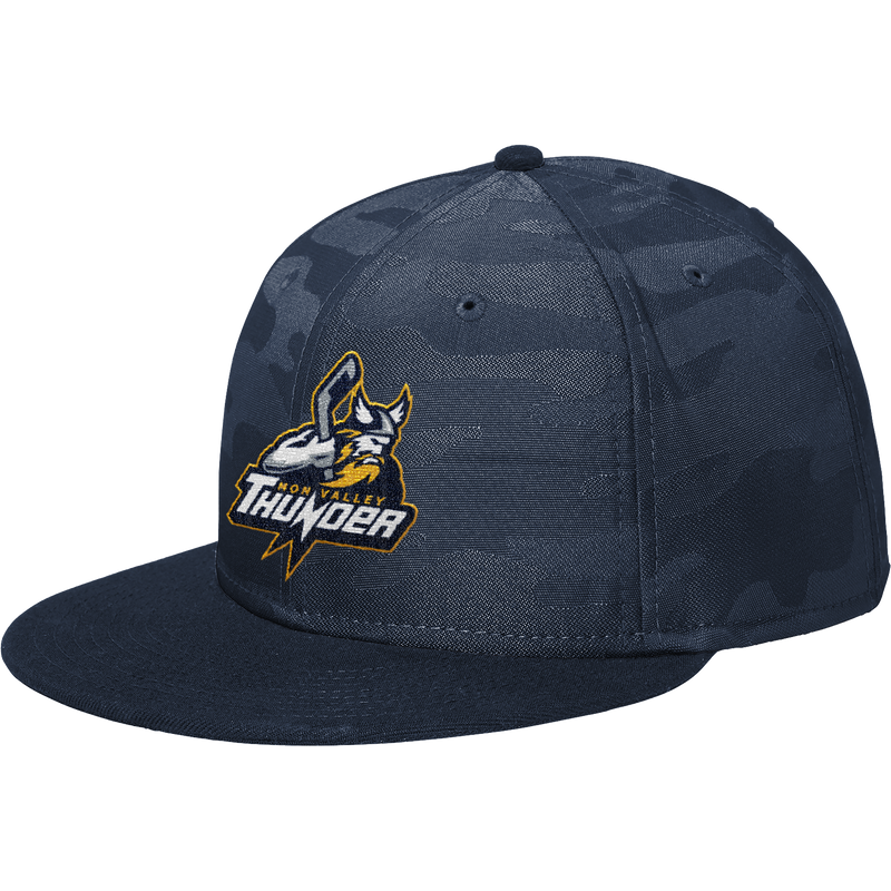 Mon Valley Thunder New Era Camo Flat Bill Snapback Cap