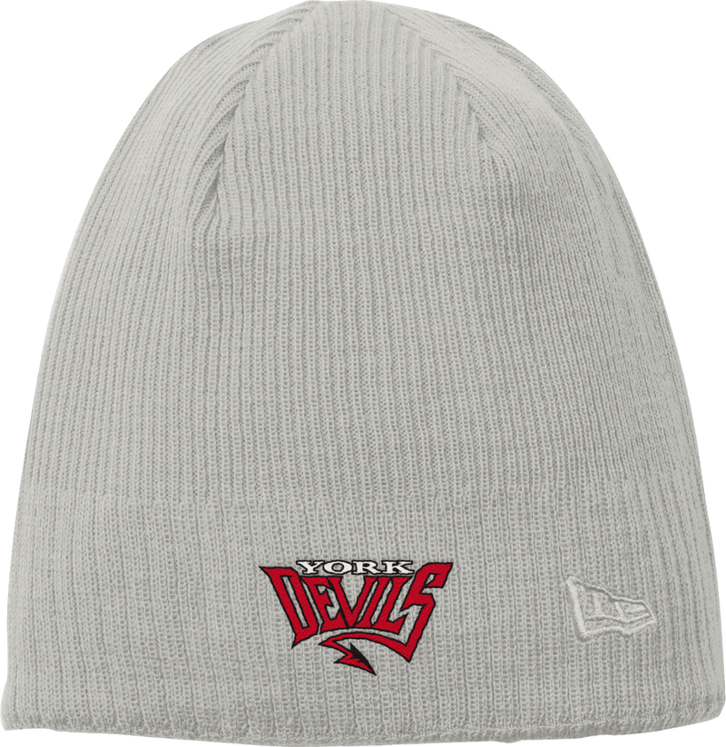 York Devils New Era Knit Beanie