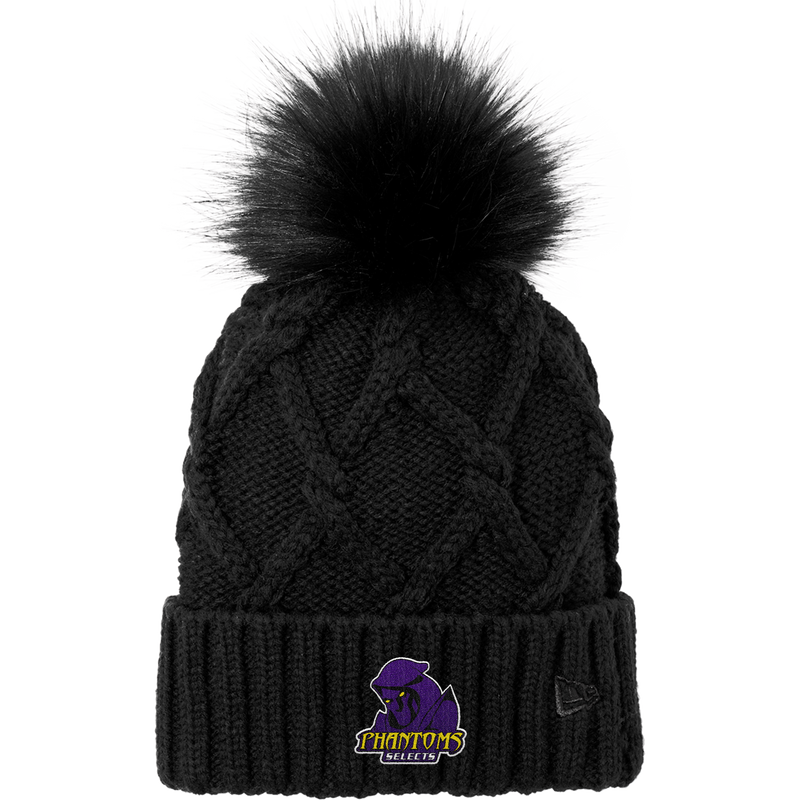 Phantoms Selects New Era Faux Fur Pom Beanie