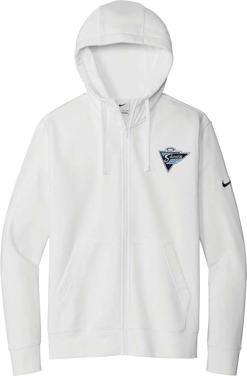 Ramapo Saints Nike Club Fleece Sleeve Swoosh Full-Zip Hoodie