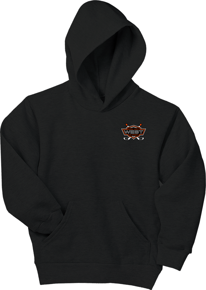 Orange County West Youth EcoSmart Pullover Hooded Sweatshirt