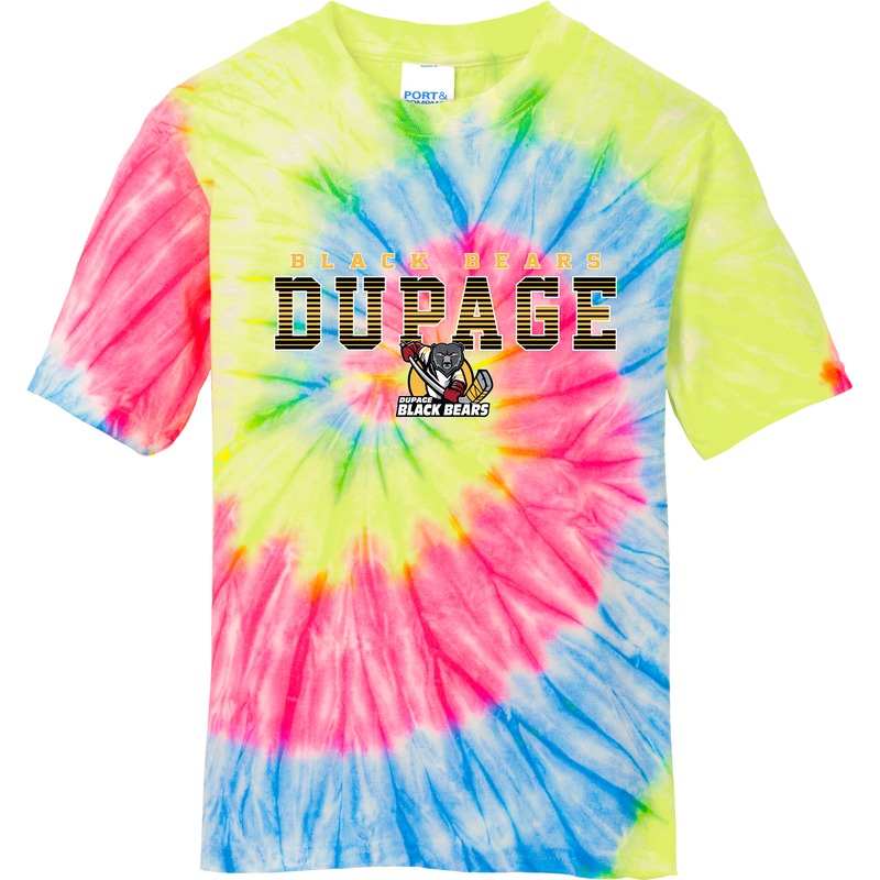 Dupage Black Bears Youth Tie-Dye Tee