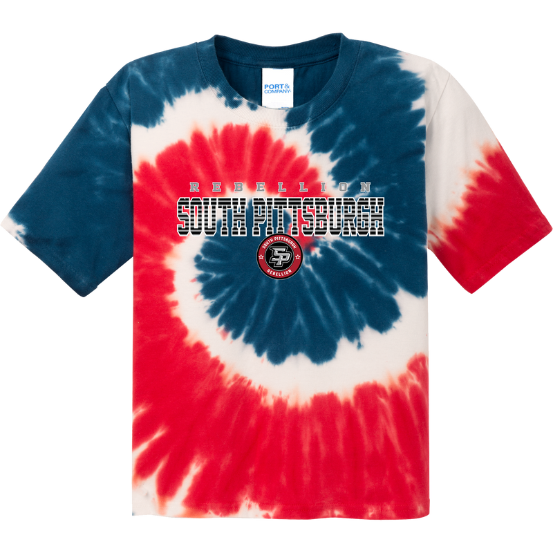 South Pittsburgh Rebellion Youth Tie-Dye Tee