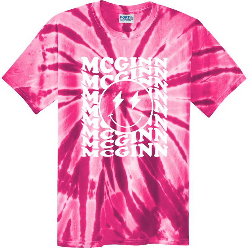 McGinn Adult "Smiley" Tie-Dye Tee