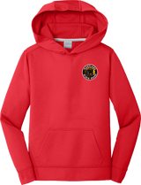 Maryland Black Bears Youth Performance Fleece Pullover Hooded Sweatshirt