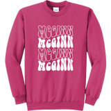 McGinn "Groovy" Core Fleece Crewneck Sweatshirt