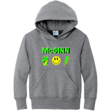 McGinn Youth "Emoji" Fleece Pullover Hooded Sweatshirt