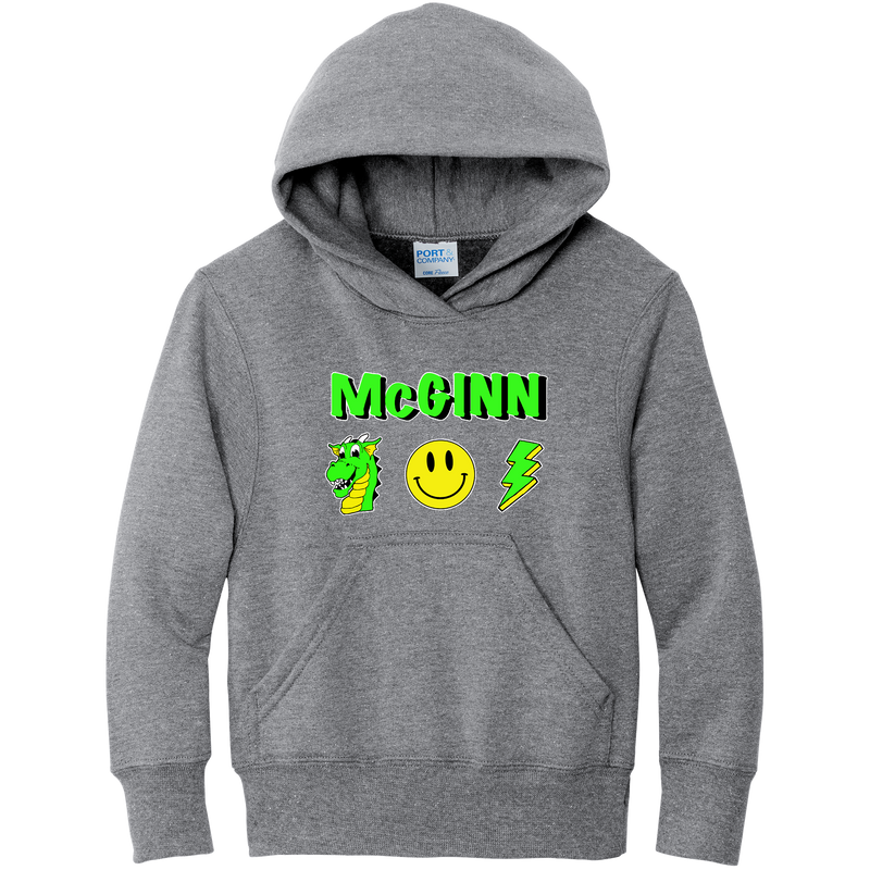 McGinn Youth "Emoji" Fleece Pullover Hooded Sweatshirt