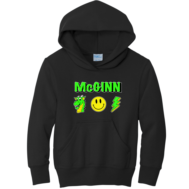 McGinn Youth "Emoji" Fleece Pullover Hooded Sweatshirt