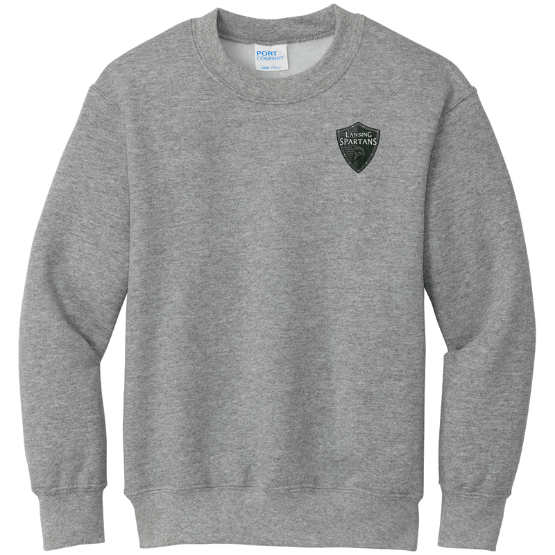 Lansing Spartans Youth Core Fleece Crewneck Sweatshirt